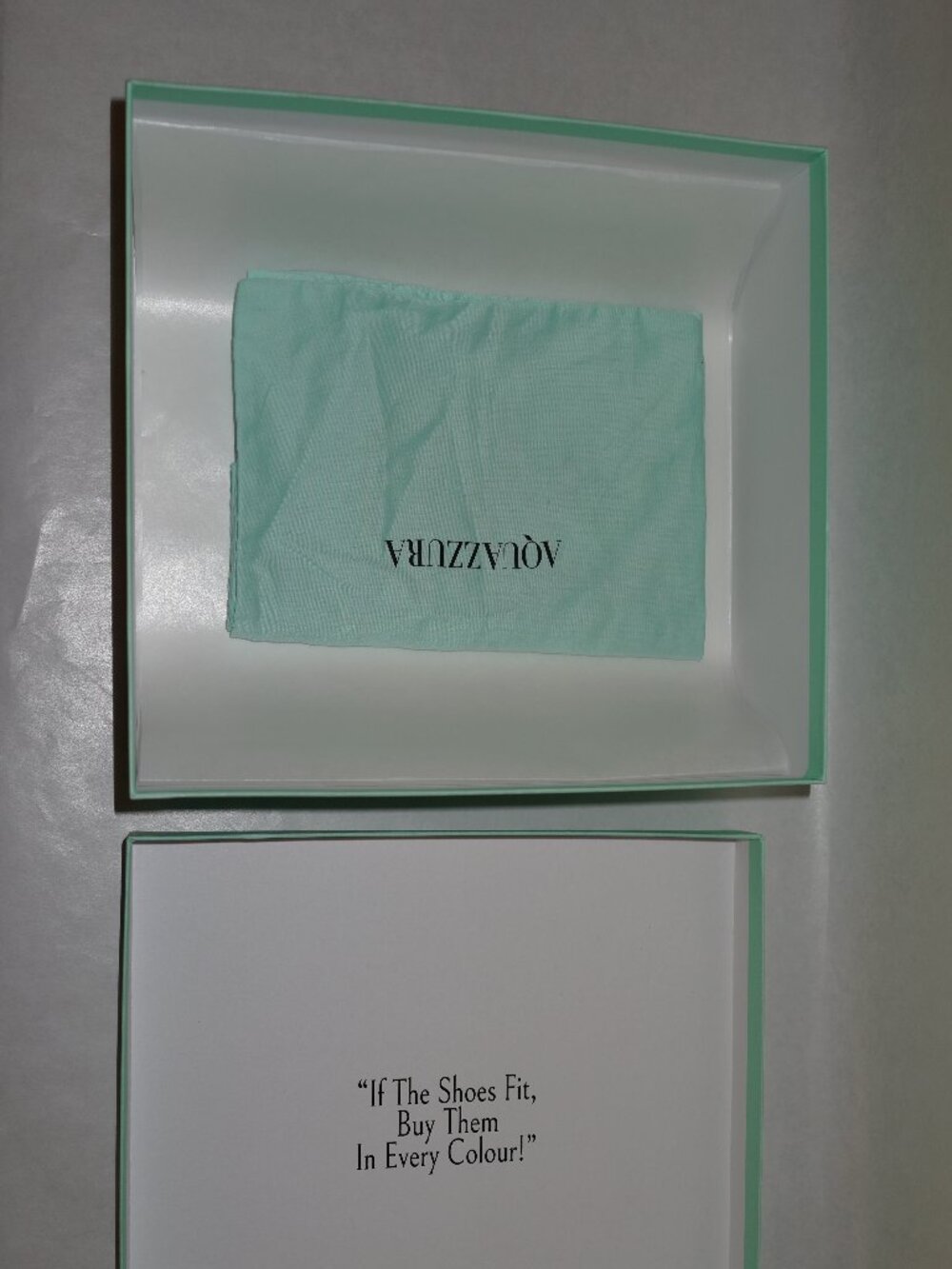Aquazzura Shoe Box + Dust Bag - Picture 5 of 6